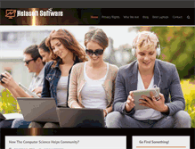 Tablet Screenshot of helasoftsoftware.com